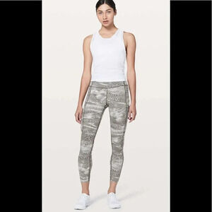 Lululemon Fast & Free Swerve Vapor Metal Grey Pant